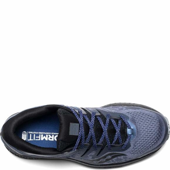 SAUCONY MEN'S GUIDE ISO 2 TR, SLATE/BLUE, 10 - Picture 4 of 6